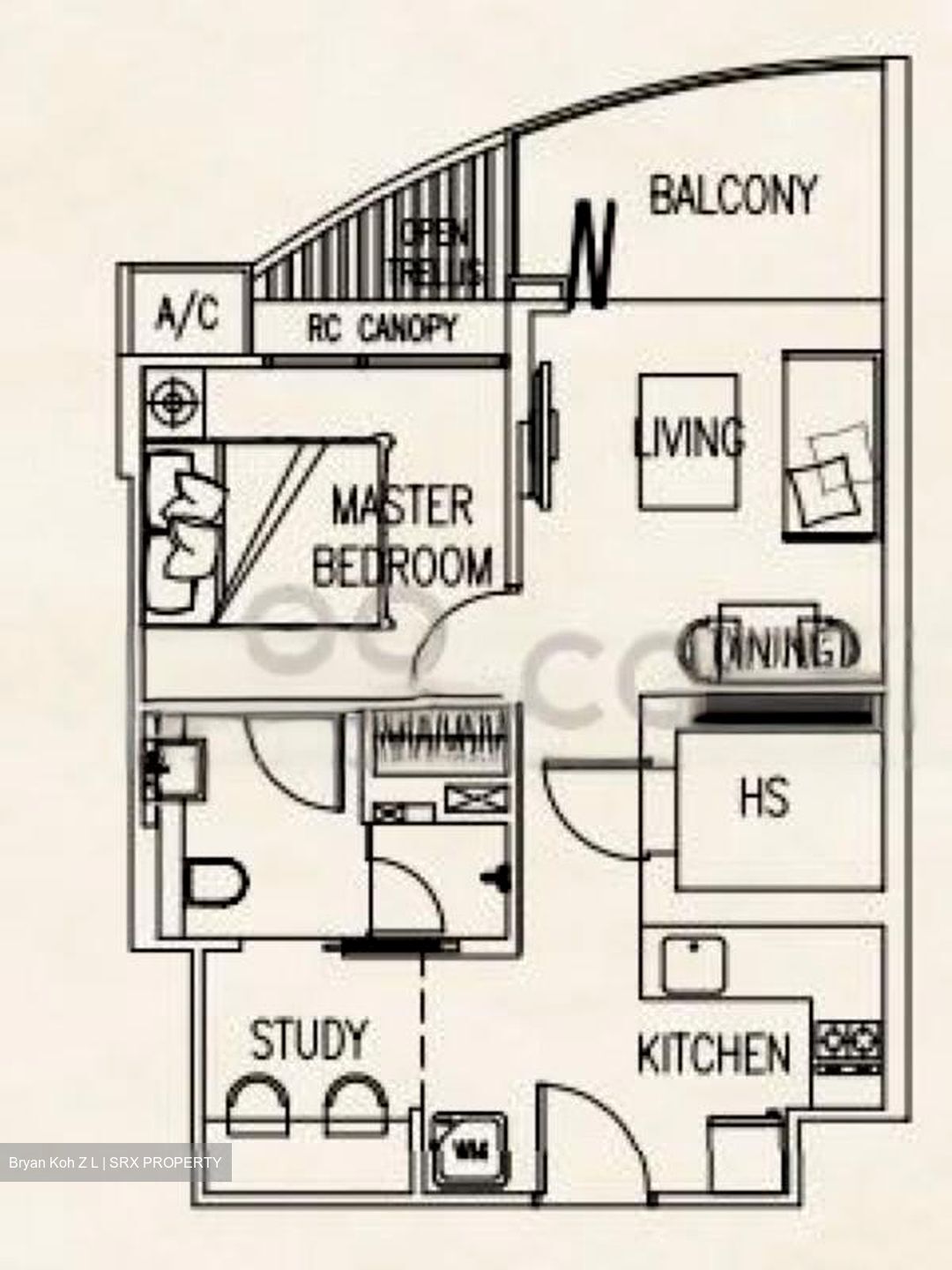 Naung Residence (D19), Apartment #458306931